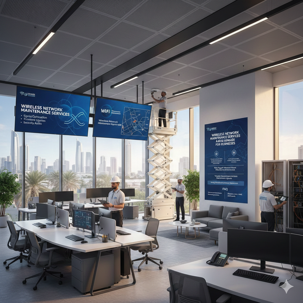 Wireless Network Maintenance Services in Abu Dhabi for Businesses